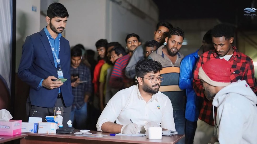 Medical camp health screening for workers – A happy workforce guarantees a flawless execution